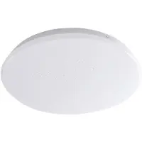 LINDBY LED-Deckenleuchte Eovi, Ø 33 cm, weiß, 4.000 K