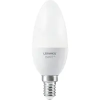 Ledvance Osram SMART+ Candle Dimmable, Intelligentes Leuchtmittel, ZigBee, Weiß, LED, E14, Warmweiß