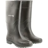 Högert Gummistiefel KOLBNITZ OB SRA, 100 % PVC, Polyester-Futter, leicht 721 g, schwarz, Gr. 42 – Art. HT5K631 | Technik