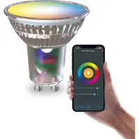 Calex Smart Mesh LED-Spot, GU10-Spot, RGB, Bluetooth-Mesh, Dimmbar