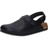 Birkenstock Clog Tokio Super Grip, Naturleder, schwarz, Weite normal 1 St Schuhe