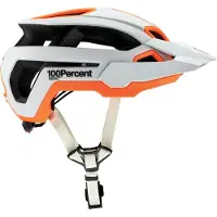 100% Altec Fahrradhelm, grau/orange, S/M (55-59)
