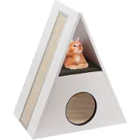 Ferplast Kratzbaum Kletterbaum Katzenkratzbaum Katzenbaum Merlin, 62 x 39 x Höhe