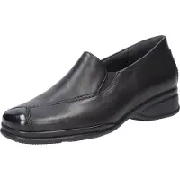 Semler Damenschuhe Halbschuhe Bequem Slipper Schwarz Elegant, Schuhgröße:EUR 38.5 | UK 5.5