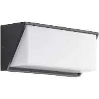 LINDBY LED-Außenwandleuchte Malim, 25 cm, anthrazit, IP65