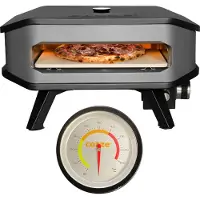 Cozze 13 pizzaovn til gas med termometer og pizzasten 5,0KW -DE -AU-CH