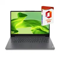Lenovo Notebook V17-G4 - Intel U300 - 16GB DDR4-RAM - 256GB SSD - Windows 11 Pro + MS Office 2024 Pro - 44cm (17.3") Full HD