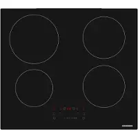 Heinner HBHI-M4ZBSTC, Schwarz, Integriert, 59 cm, Zonen-Induktionskochfeld, Glas, 4 Zone(n)