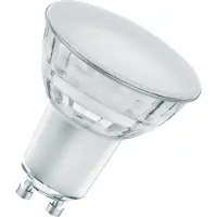 Osram Superstar dimmbare LED-Lampe mit besonders hoher Farbwiedergabe (CRI90) für GU10-Sockel, klares Glas ,Kaltweiß (4000K), 575 Lumen, Ersatz für herkömmliche 46W-Leuchtmittel, dimmbar, 1-er Pack