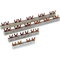 Eaton 291483 Phasenschiene, 2Ph, 16qmm, Gabel, 7TE EVG-16/2PHAS/6MODUL/HI - 20 Stück