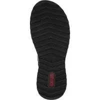Rieker Schnürboots , Damen, Gr. 39, wärmend, lila (brombeere), Lederimitat, unifarben, Schuhe Schnürboots, Schnürstiefelette, High Top Sneaker, Plateauboots mit Profilsohle