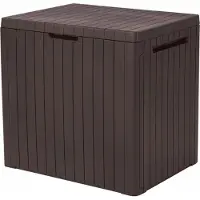 Keter City Aufbewahrungsbox 113 l, braun 246942