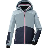 Killtec KSW 196 Girls Ski Jacket hell rauchblau/nachtblau/hellblau (00821) 140