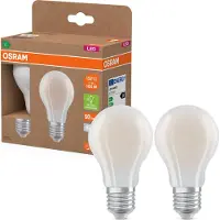 Osram LED-Leuchtmittel Birne E27 7,2W matt 4.000K 1521lm 2er