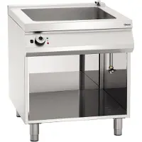Bartscher Elektro Wasserbad, OU, Elektro Wasserbad in massiver Edelstahl-Ausführung, 1 Stück