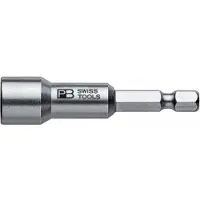 PB Swiss Tools Steckschlüsseleinsatz, Schaft E 6,3, mit Magnet, 10 mm