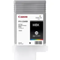 Canon PFI-103MBK Pigment ink tank Black for IPF6100 130ml, Schwarz, Tinte auf Pigmentbasis, 1 Stück(e)