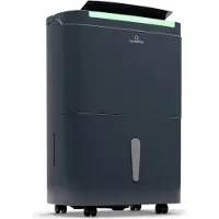Klarstein DryFy Connect 30L Smart Luftentfeuchter - WiFi App Steuerung, 30L/24h, 5L Tank, Timer, Elektrischer Luftentfeuchter für Räume 25-30m², Trocknungsgerät, Raumluftentfeuchter, Anthrazit