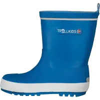 TROLLKIDS 471-168 Kinder-Gummistiefel in Blau für Alltag