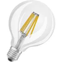 Osram 95 mm E27 1521 lm 100 W warmweiße, dimmbare LED-Kugellampe von