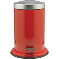Sealskin Treteimer 3l Acero Edelstahl rot, 361732459