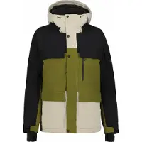 Icepeak CALE Herren Skijacke / Anorak creme/schwarz/grün creme/schwarz/grün 46