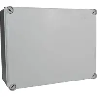 Marlanvil Abzweigkasten 245x195x95 mm IP66 Aufputz Abzweigdose Verbindungsdose hermetische Industriegehäuse M-L DV-9511-L
