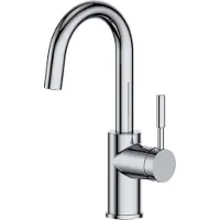 BEITZ & Walz AQVADESIGN Waschtisch-Ehm. Hebel seitlich chrom /