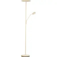 FISCHER&HONSEL GMBH LED-Stehlampe Sorento, Höhe 182 cm, Leselicht, sandfarben