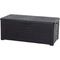 Toomax Kissenbox Florida 550 l Holzoptik anthrazit
