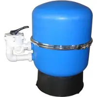 OKU Zweiteiliger Filterbehälter Hawaii Glasfaser Ø 500 mm für Pool Sandfilteranlagen