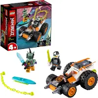 LEGO 71706 NINJAGO 4+ Coles Speeder, Prime Empire Rennwagen Spielzeug für Vorschulkinder