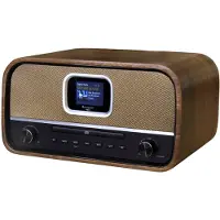 Soundmaster DAB970BR, Schwarz, Holz, 1 Disks, Ablage, 30 W, DAB+,FM, CD,CD-R,CD-RW
