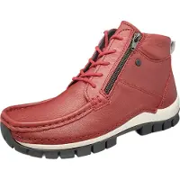 Wolky Stiefelette Damen Boost Tresor Leather Cherry Red-Schuhgröße 39