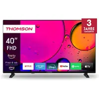Thomson 40 Zoll (100 cm) FHD Fire TV mit Alexa Sprachsteuerung, AirPlay, Wi-Fi, HDR10, Dolby Audio, Bluetooth 5.0, Triple-Tuner, 40FF2S34 - 2025