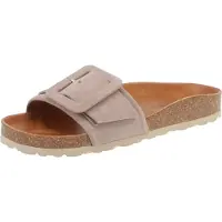 Verbenas Reiko Damenschuhe Pantoletten Braun Freizeit