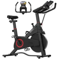 Avalo Heimtrainer Fahhrad - Magnetisches Widerstandssystem - Indoor Cycle - Bike - Hometrainer - Trainingscomputer und LCD-Display