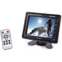 Velleman 5,6" TFT-LCD-Monitor mit Frontsteuerung, ideal für Auto, Wohnmobil und Sicherheit,