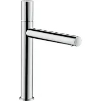 Axor hansgrohe Uno Einhebel-Waschtischmischer 200, Zerogriff, ohne Ablaufgarnitur, Ausladung 198mm, 45003000, Farbe: Chrom