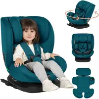 Lionelo Bastiaan i-Size Autokindersitz ab Geburt bis 12 Jahre, ab 0 kg bis 36 kg, i-Size, Isofix + Top Tether - Indigoblau