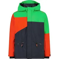 CMP Jungen Skijacke Clima Protect mit Kapuze und Feel Warm Flat grau 164