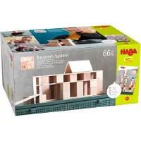 Haba Bausteine Clever-Up! 2.0 - 66-teiliges Holz-Bausteinset
