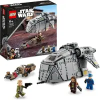 LEGO 75338 Star Wars Überfall auf Ferrix, mit Mobilem Tac-Pod, Speeder Bike und 3 Minifiguren, baubares Andor-Fahrzeug-Spielset