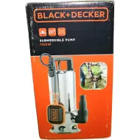 Black & Decker BLACK+DECKER 51758 BXUP1100XDE Tauchpumpe für Schmutzwasser (1100 W,max.Förderleistung16.5l/h,max.Förderhöhe10,5m)