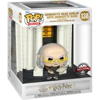Funko POP! Harry Potter - Gringotts Head Gobliun With Gringotts Bank 138 Special Edition - Pop! - Vinyl Figur