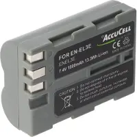 AccuCell Nikon EN-EL3 Akku als Nachbau von auch passend für EN-EL3a, D50, D70 1800mAh