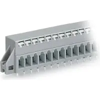 Wago 741-137 Leiterplattenklemme,Drücker,2,5 mm2,grau 741137 - 20 Stück