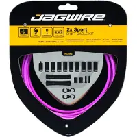 Jagwire Schaltzugset Road & Mountain Sport Universal Pink - präzises Schalten...