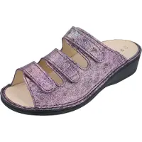 Finn Comfort Pisa Damen Pantolette pink glänzend Glattleder : 36 Schuhgröße: 36