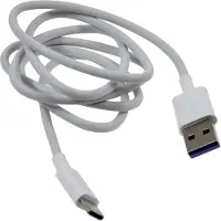 Huawei HL-1289 USB auf-USB-C Datenkabel Ladekabel für Mate 9 weiß 1m